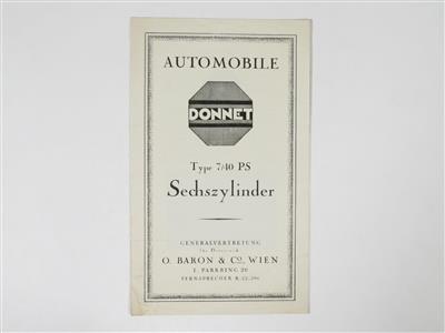 Donnet Automobile - Automobilia