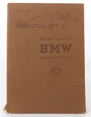 BMW Ersatzteilliste "Baumuster 321" - Automobilia