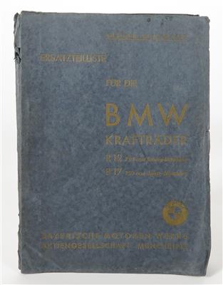 BMW Krafträder "Ersatzteilliste" - Automobilia