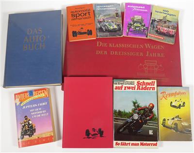 Konvolut Bücher (10 Stück) - Automobilia