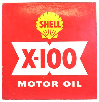 Werbetafel "Shell" - Automobilia