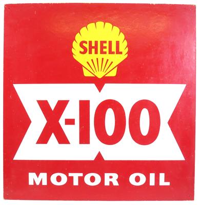 Werbetafel "Shell" - Automobilia