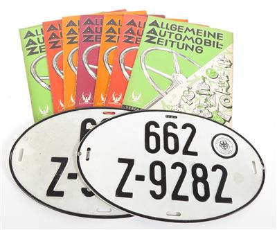 Zollkennzeichen der 60er Jahre - Automobilia