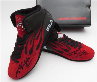 Michael Schumacher "Fila Racing Shoes" - Automobilia