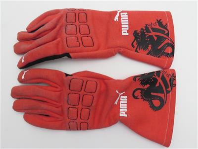 Michael Schumacher Puma Dragon "Rennhandschuhe/Racing Gloves" - Automobilia