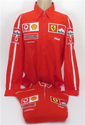 Scuderia Ferrari "Teambekleidung" - Rennsport – Schwerpunkt  Formel 1 und Michael Schumacher