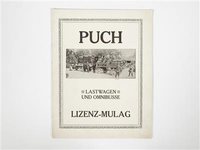 Johann Puch "Lastwagen und Omnibusse 1911" - Automobilia