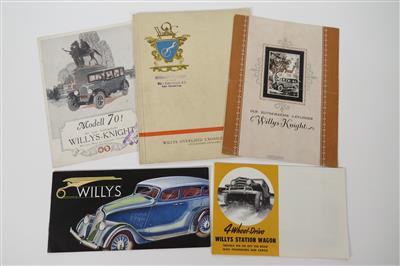 Willys-Overland "Prospekte" - Automobilia