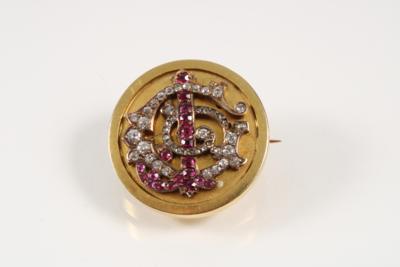 Altschliffdiamant Brosche - Jewellery & watches