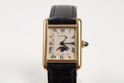 Cartier "Tank Mondphase" - Jewellery & watches