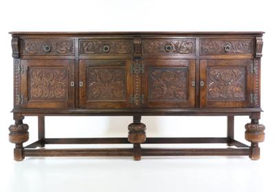 Anrichte im Frühbarockstil, Jaycee Furniture, Großbritannien 20. Jahrhundert - Möbel und Interieur