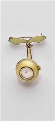 Broschen-Kugeluhr - Schmuck, Taschen- und Armbanduhren, Kunst des 20.Jahrhunderts  - Salzburg