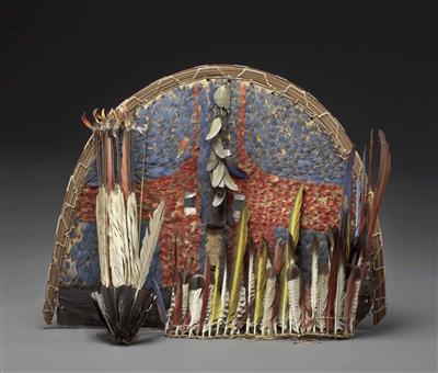 Ritual-Holzmaske der Tapirapé-Indianer aus Brasilien - Um?ní, starožitnosti, šperky - Salzburg