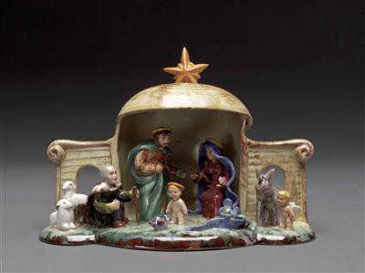 Weihnachtsgrippe, Liezener Keramik-Austria - Schmuck, Taschen- und Armbanduhren, Kunst des 20.Jahrhunderts  - Salzburg