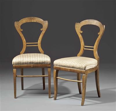 Paar Biedermeier-Sessel um 1830/35 - Weihnachtsauktion