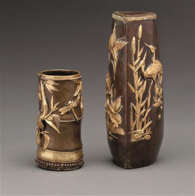2 asiatische Vasen, 1. Drittel 20. Jhdt. - Um?ní, starožitnosti, šperky – Salzburg