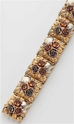 Armkette "Rosen" - Antiques, art and jewellery - Salzburg