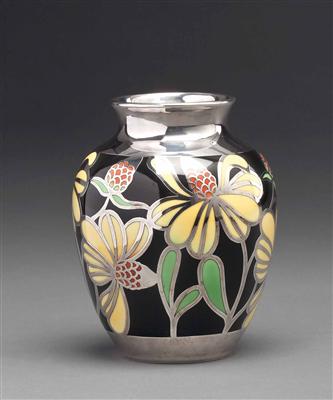 Art-Deco-Vase, Carl Spahr um 1920/30 - Schmuck, Taschen- und Armbanduhren - Kunst des 20. Jahrhunderts