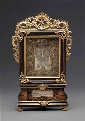Altarretabel - Il Volto Santo der heiligen Veronica, Österreich um 1760/70 - Asta di pasqua (arte e antiquariato)