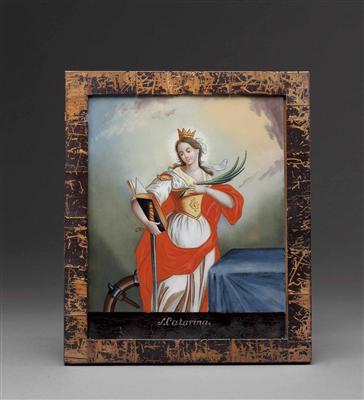 Hinterglasbild, Tirol um 1800 - Easter Auction (Art & Antiques)