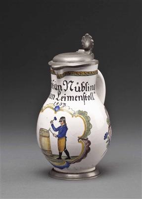 Birnkrug, Durlach, datiert 1803 - Easter Auction (Art & Antiques)
