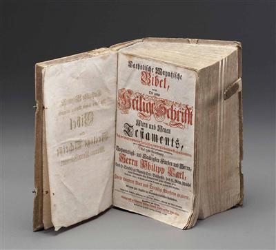Mainzer Bibel 1740: - Asta di pasqua (arte e antiquariato)
