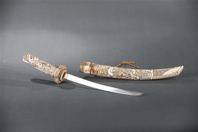 Wakizashi (kleines Schwert), Japan, 20. Jhdt. - Um?ní, starožitnosti, šperky – Salzburg