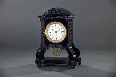 Biedermeier-Kommodenuhr um 1840/50 - Asta di pasqua (arte e antiquariato)