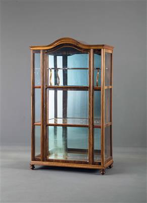 Spätbiedermeier-Vitrine um 1850/60 - Osterauktion - Kunst und Antiquitäten