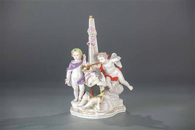 Allegorische Amorettengruppe, Meissen um 1860 - Osterauktion - Kunst und Antiquitäten