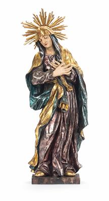 Hl. Maria aus einer Kreuzigungsgruppe, Barockstil, 20. Jhdt. - Sammlung Friedrich W. Assmann