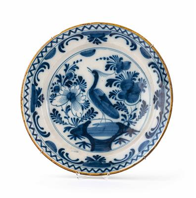 Teller, Delft, 18. Jhdt. - Collection Friedrich W. Assmann