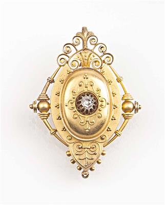 Diamantrautenbrosche - Antiques, art and jewellery – Salzburg