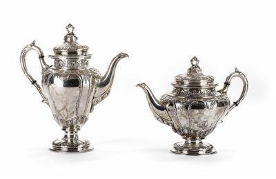 1 Tee- und 1 Kaffeekanne, Fa. Koch  &  Bergfeld - Antiques, art and jewellery – Salzburg