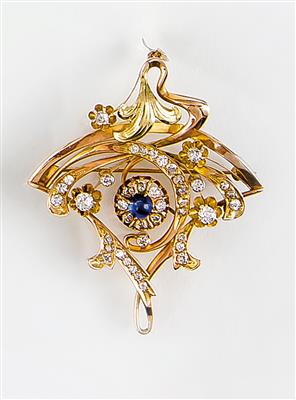 Altschliffbrillantgehänge zus. ca. 1,20 ct - Umění, starožitnosti, šperky – Salzburg