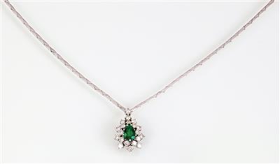 Brillantcollier zus. ca. 1,80 ct - Schmuck, Taschen- und Armbanduhren - Kunst des 20. Jahrhunderts