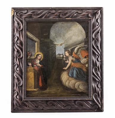 Andachtsbild, Südtirol um 1600 - Vánoční aukce - obrazy, koberce, nábytek