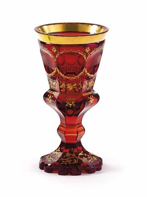 Andenken-Pokal, um 1840 - Christmas-auction Furniture, Carpets, Paintings