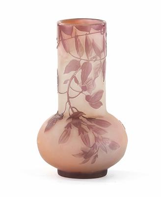 Kleine Vase, Emile Gallé, Nancy um 1904/06 - Schmuck, Uhren und Antiquitäten