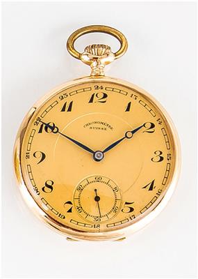 Chronometre Swiss Herrentaschenuhr - Schmuck, Uhren und Antiquitäten