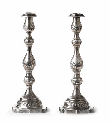 Zwei englische Kerzenleuchter London 1. Hälfte 20. Jahrhundert - Umění, starožitnosti, šperky – Salzburg