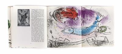 Künstlerbuch - Chagall (1887-1985), Jacques Lassaigne - Vánoční aukce - obrazy, koberce, nábytek