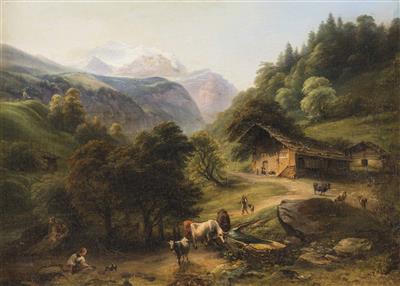 Johann Fischbach - Paintings
