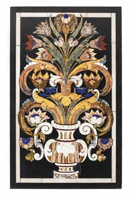 Marmormosaik-Bildplatte, sogenannte Pietra-dura, im italienischen Renaissancestil, 20. Jahrhundert - Furniture