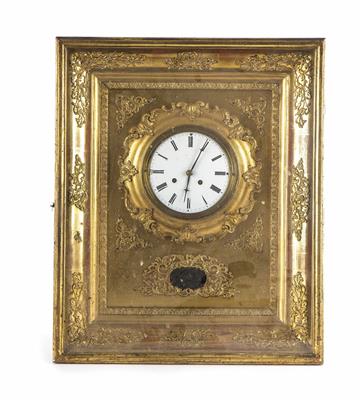 Biedermeier-Rahmenuhr um 1830 - Christmas auction