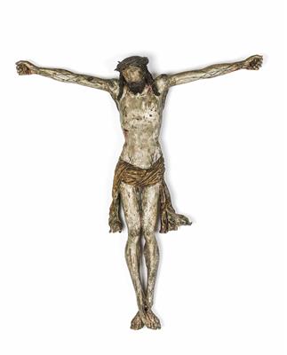 Gotischer Christuskorpus, Tirol um 1480 - Vánoční aukce