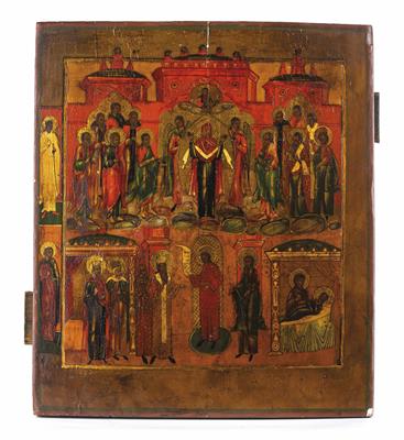 Russische Ikone, 18. Jahrhundert - Easter Auction