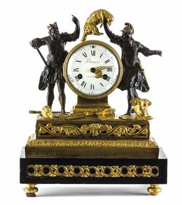 Louis Seize-Pendule "König Aietes und Jason mit dem goldenen Vlies", Frankreich um 1770 - Velikonoční aukce