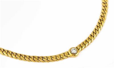 Brillantcollier ca. 1 ct - Jewellery, watches and antiques