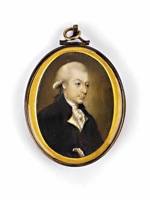 Miniaturist, Englische Schule, Ende 18. Jahrhundert, Umkreis John Smart - Weihnachtsauktion